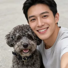 wavespeed-ai/ai-dog-selfie