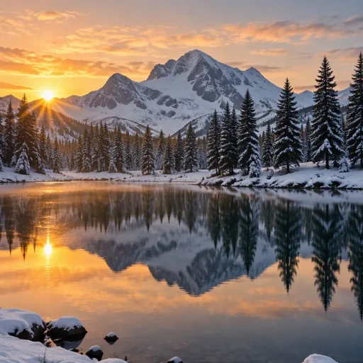 Mountain lake