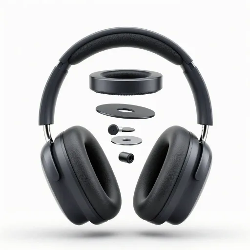 Headphones product shot
