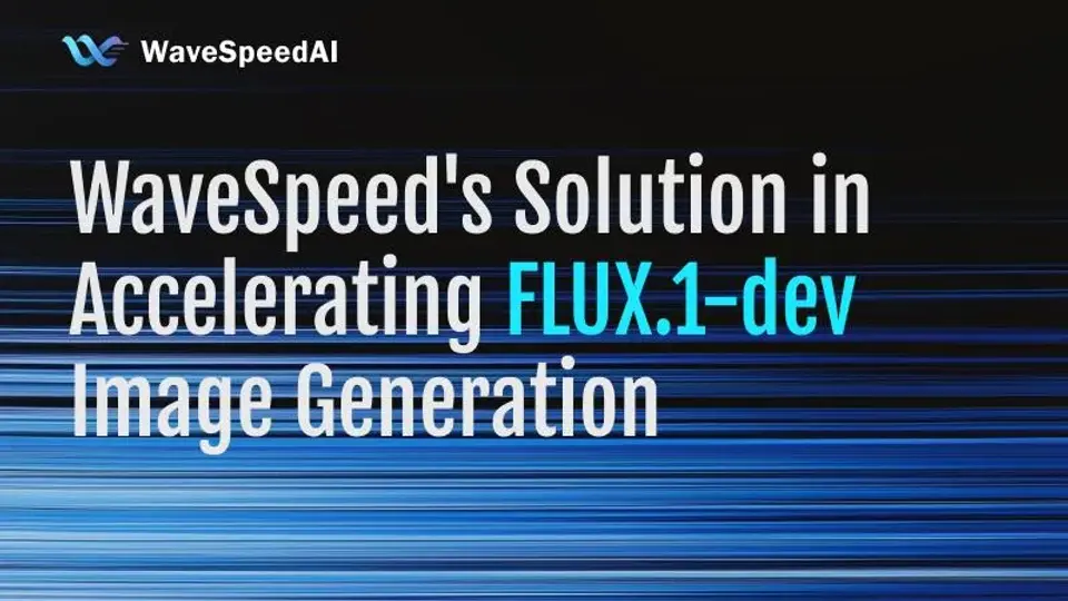 FLUX.1-dev 이미지 생성 가속화를 위한 WaveSpeed의 솔루션