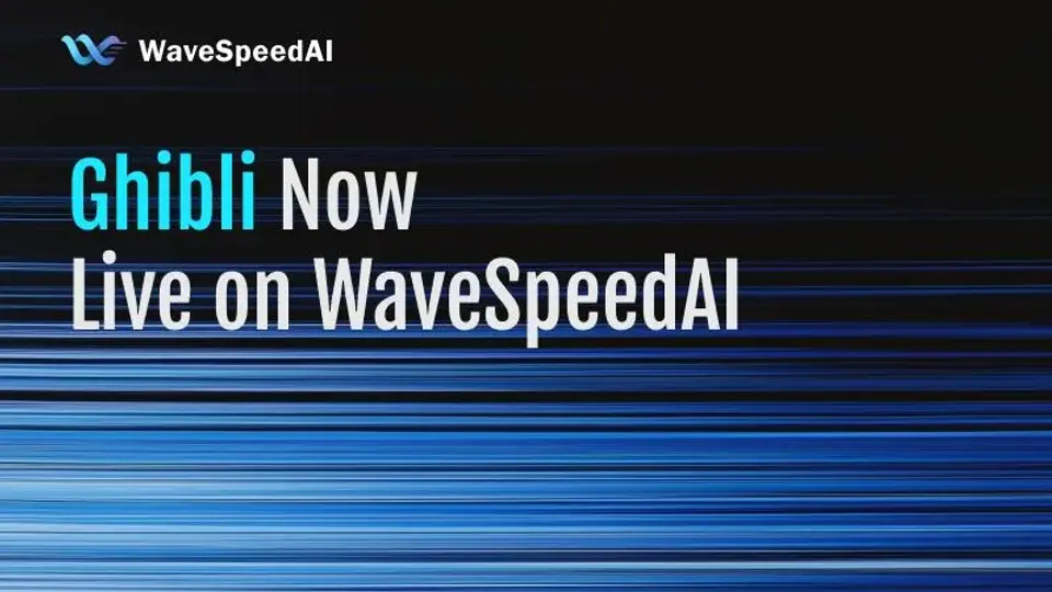 Ghibli 모델 WaveSpeedAI 출시