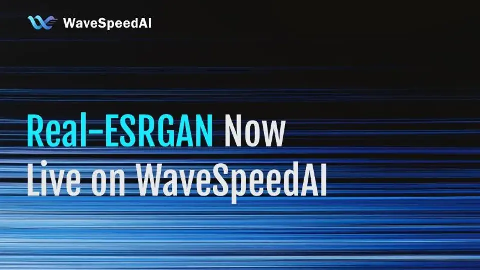 Real-ESRGAN이 WaveSpeedAI에서 출시됨: 이미지 향상의 혁신