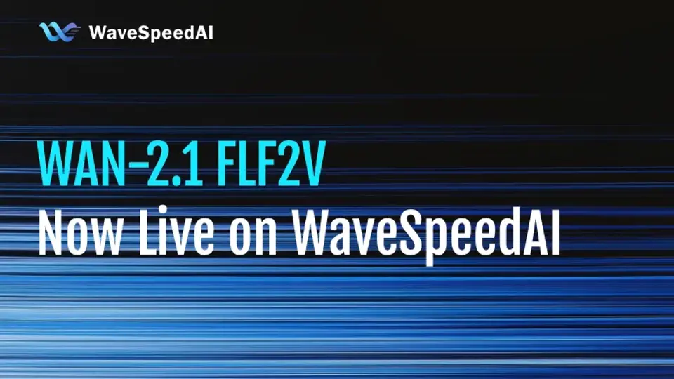 WAN-2.1 FLF2V가 WaveSpeedAI에서 라이브됨: 키프레임에서 영화적 모션까지