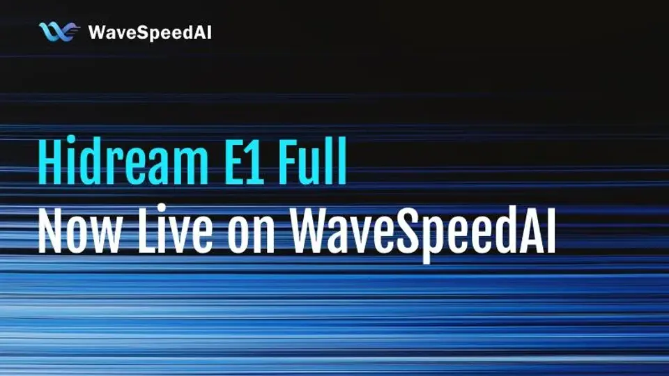 HiDream-E1-Full이 이제 WaveSpeedAI에서 제공됩니다