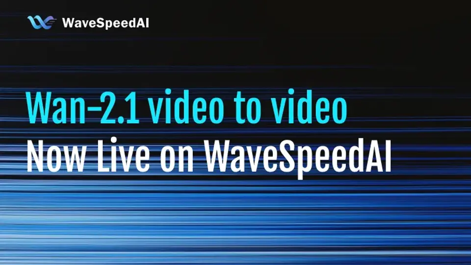 WaveSpeedAI에서 Wan 2.1 V2V 출시: 강력한 시각 생성 모델