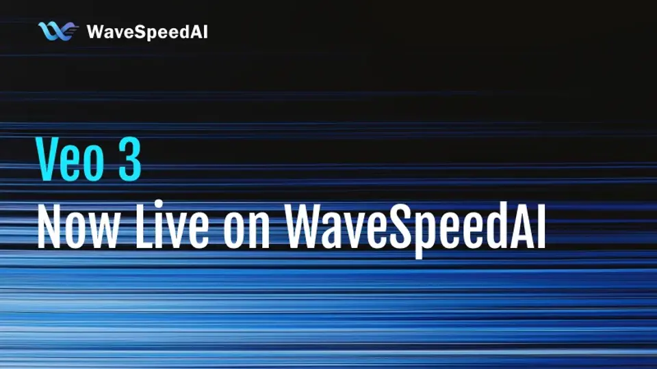 Veo 3がWaveSpeedAIで利用可能に：オーディオビジュアルAI生成