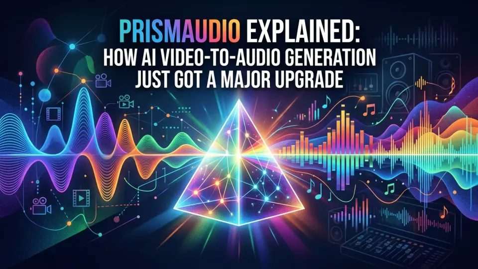 PrismAudio解説：AI動画から音声生成が大幅アップグレード