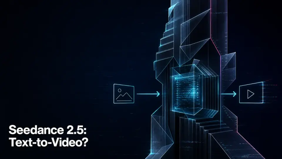 Does Seedance 2.5 Support Text-to-Video?