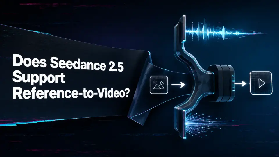 Does Seedance 2.5 Support Reference-to-Video?