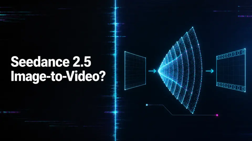 Does Seedance 2.5 Support Image-to-Video?