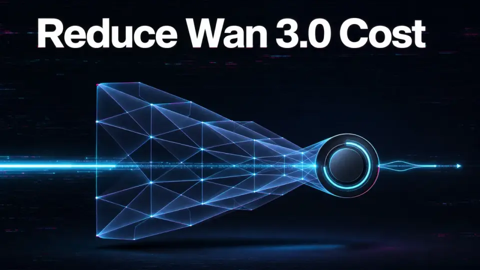 How Do I Reduce Wan 3.0 Generation Cost?
