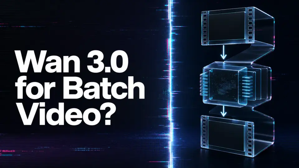 Can Wan 3.0 Be Used for Batch Video Generation?