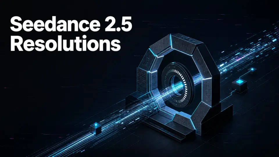 What Video Resolutions Does Seedance 2.5 Support?