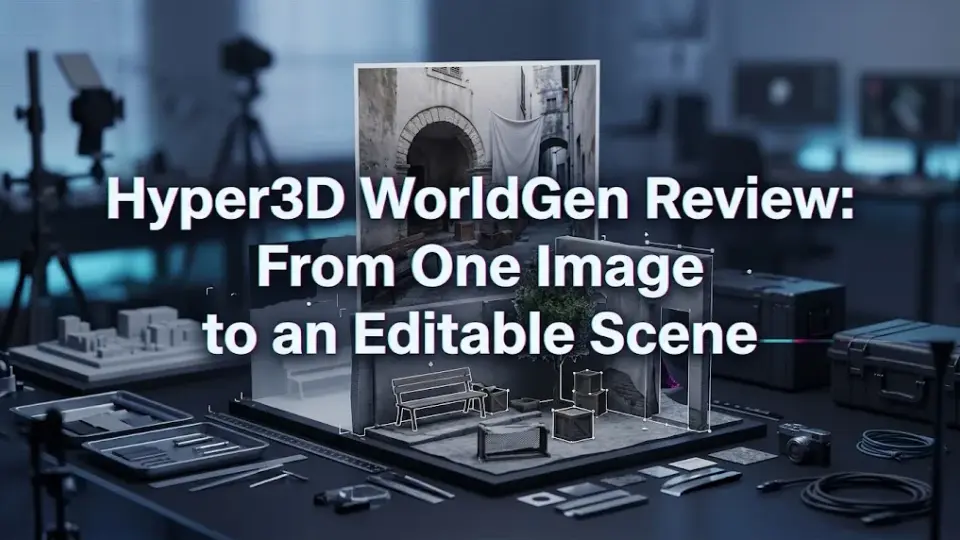 Hyper3D WorldGen Review: From One Image to an Editable Scene
