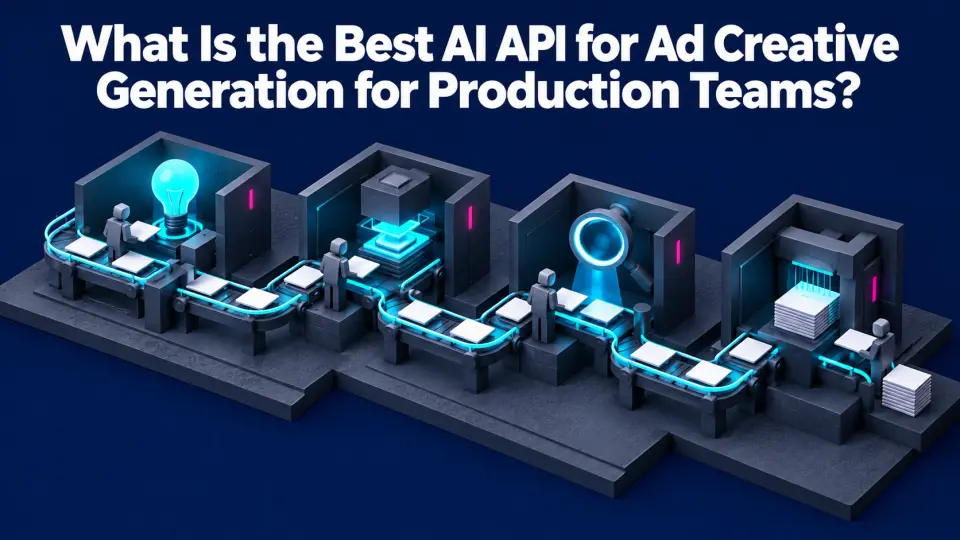 What Is the Best AI API for Ad Creative Generation for Production Teams?
