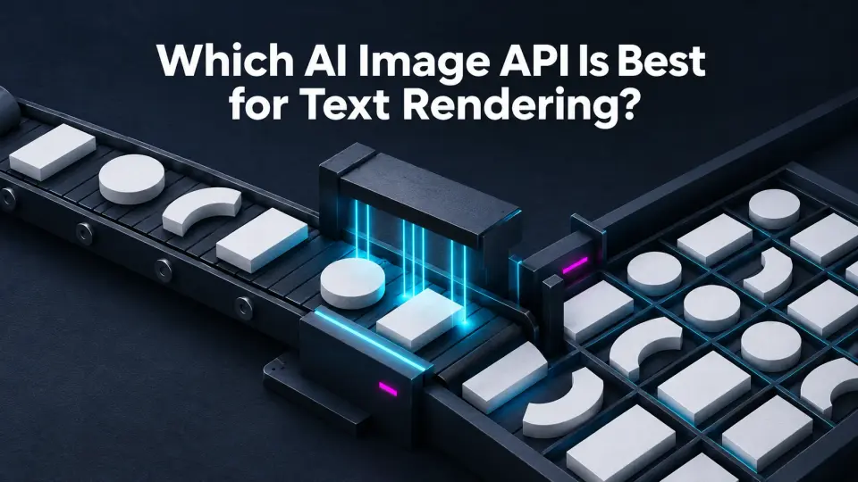 Which AI Image API Is Best for Text Rendering?