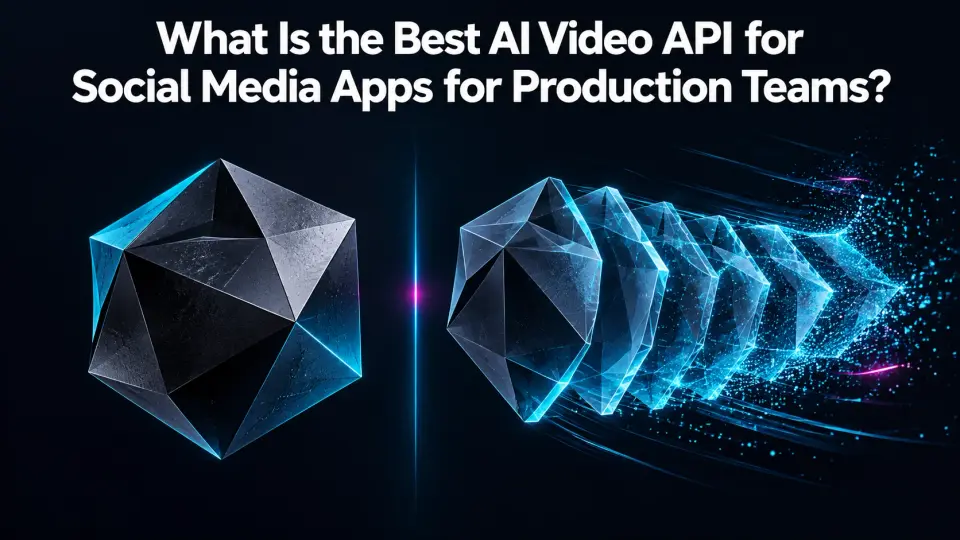 What Is the Best AI Video API for Social Media Apps for Production Teams?