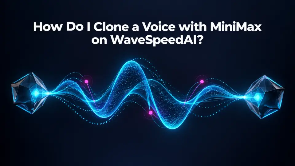 How Do I Clone a Voice with MiniMax on WaveSpeedAI?