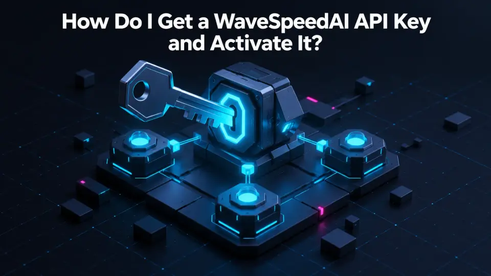 How Do I Get a WaveSpeedAI API Key and Activate It?