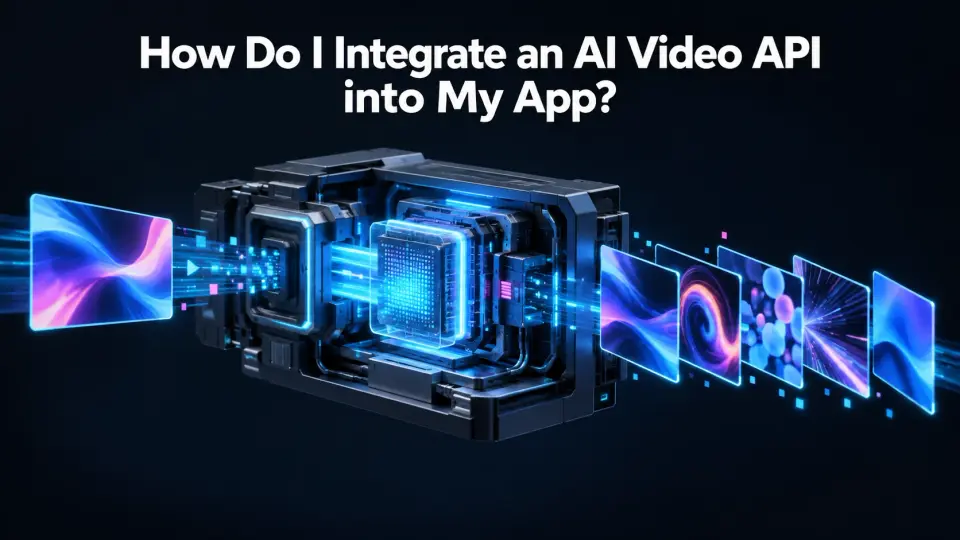 How Do I Integrate an AI Video API into My App?