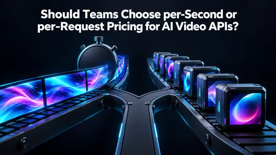 Should Teams Choose per-Second or per-Request Pricing for AI Video APIs?