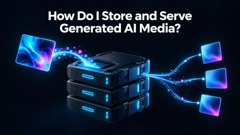How Do I Store and Serve Generated AI Media?