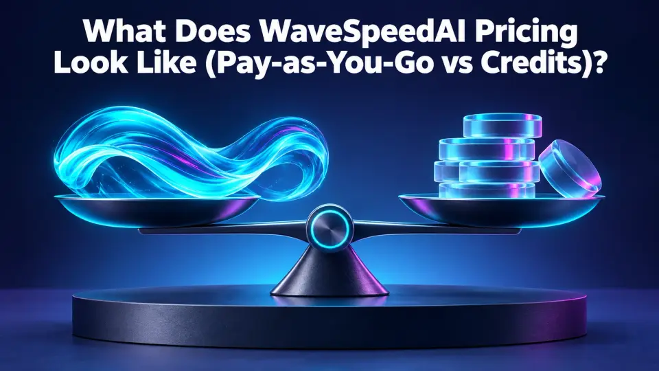 What Does WaveSpeedAI Pricing Look Like (Pay-as-You-Go vs Credits)?