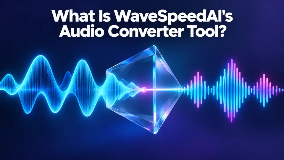 What Is WaveSpeedAI's Audio Converter Tool?