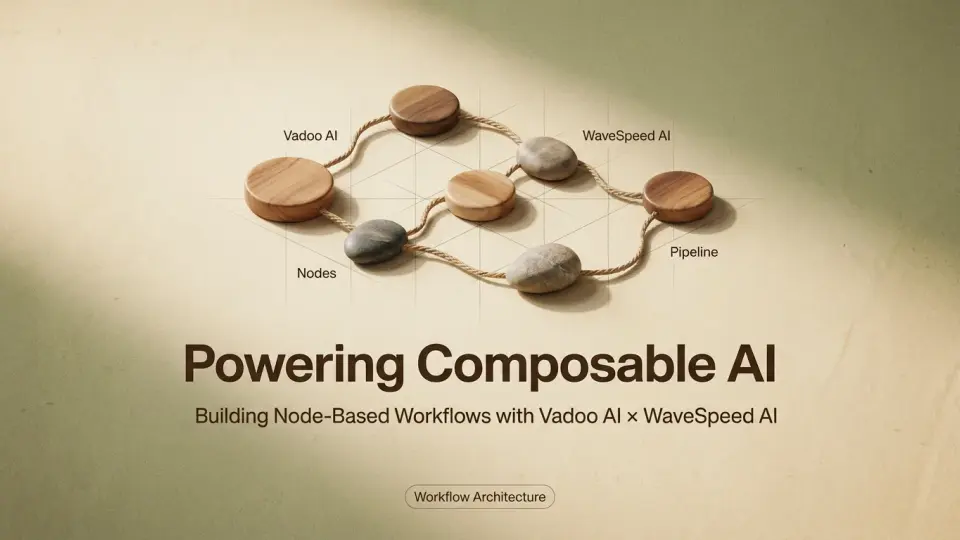 구성 가능한 AI의 힘: Vadoo AI × WaveSpeed AI를 통한 노드 기반 워크플로우 구축