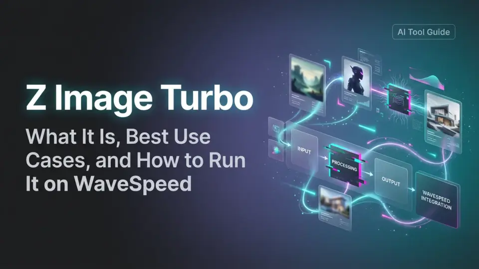 Z Image Turbo: 정의, 최고의 사용 사례 및 WaveSpeed에서 실행하는 방법