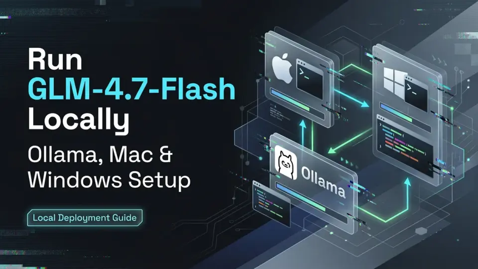 GLM-4.7-Flash를 로컬에서 실행하기: Ollama, Mac 및 Windows 설정