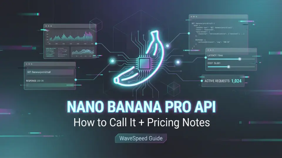 Nano Banana Pro API, WaveSpeedAI에 출시: 호출 방법 및 가격 정보