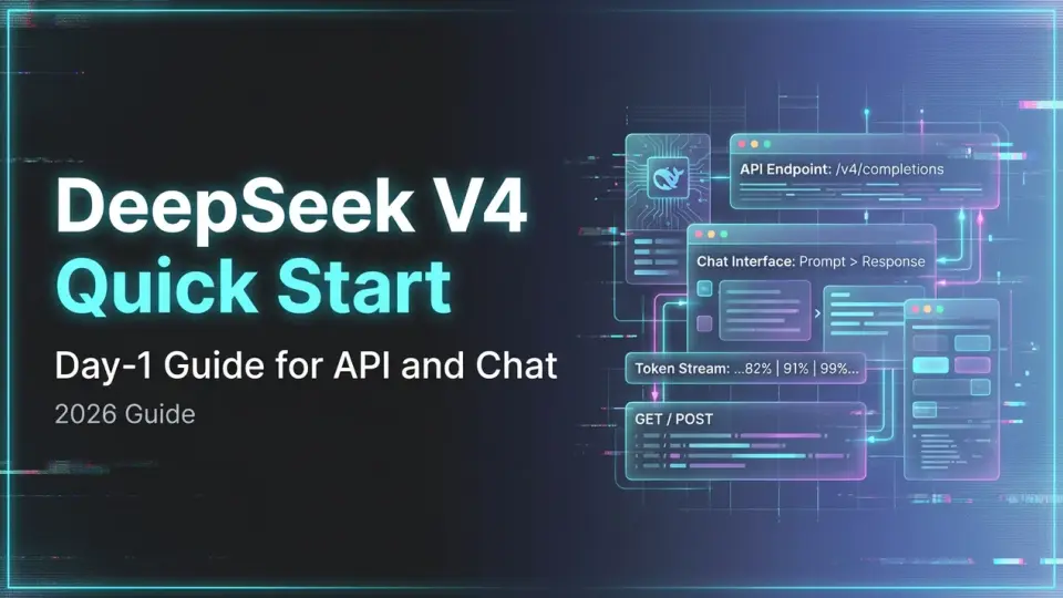 DeepSeek V4 사용 방법: API 및 채팅을 위한 첫째 날 빠른 시작
