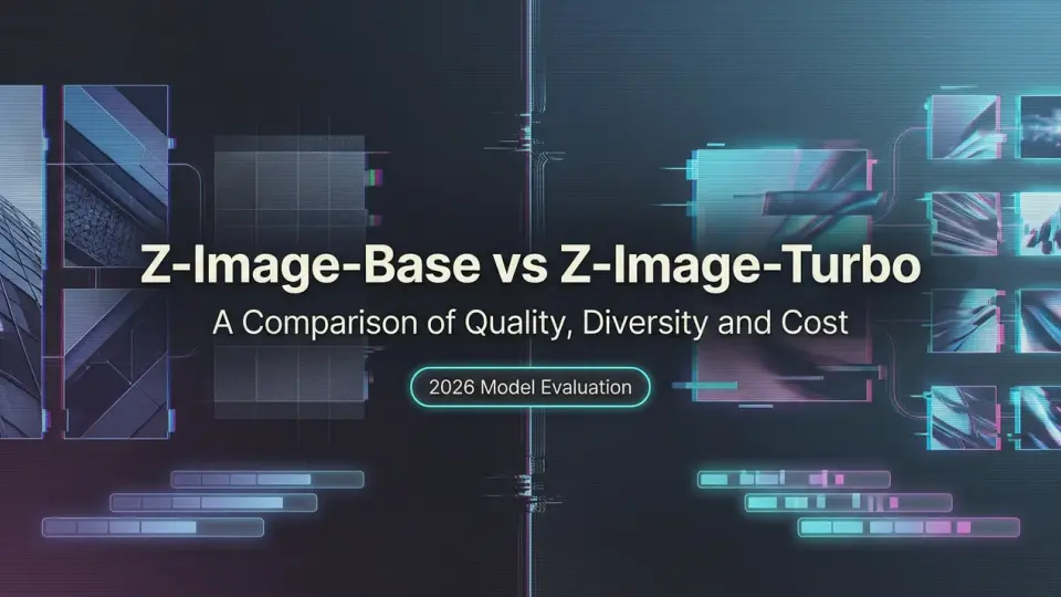 Z-Image-Base vs Z-Image-Turbo：品質・多様性・コストの徹底比較