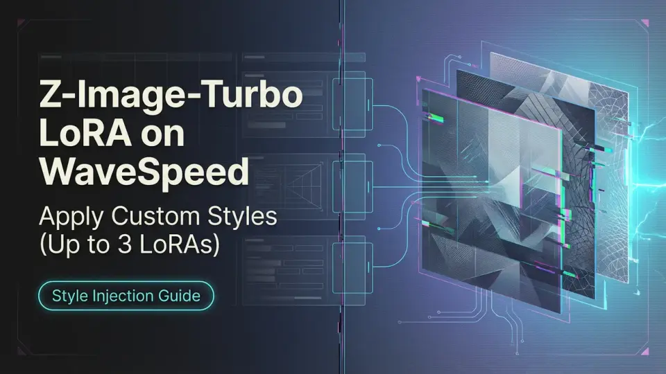 WaveSpeedのZ-Image-Turbo LoRAでカスタムスタイルを適用する（最大3つのLoRA）
