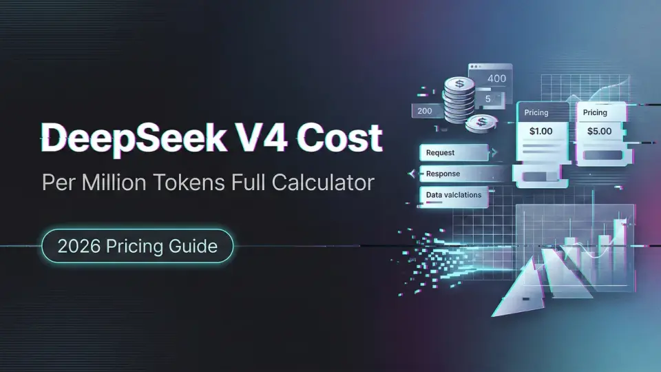 DeepSeek V4 の100万トークンあたりのコスト：完全計算ツール