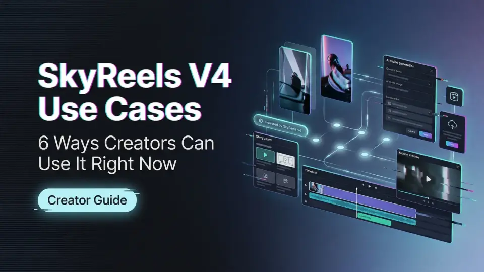 SkyReels V4の活用事例：クリエイターが今すぐ使える6つの方法
