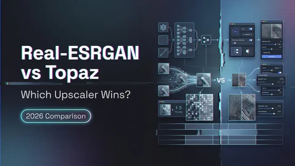 Real-ESRGANとTopaz徹底比較：どちらのアップスケーラーが優れているか？