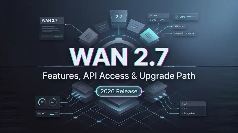 WAN 2.7：新機能、APIアクセス、アップグレードパス
