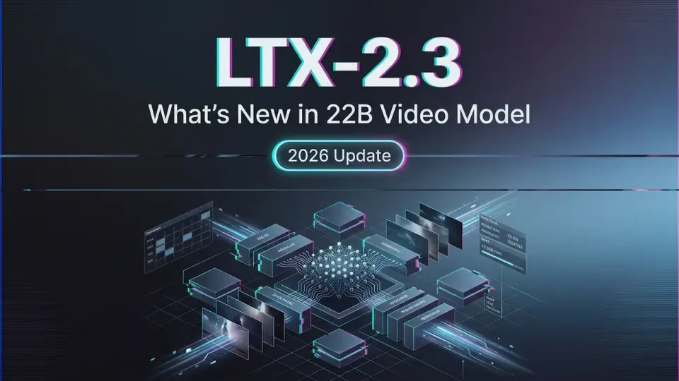 LTX-2.3：Lightricksの22Bビデオモデルの新機能（2026年）