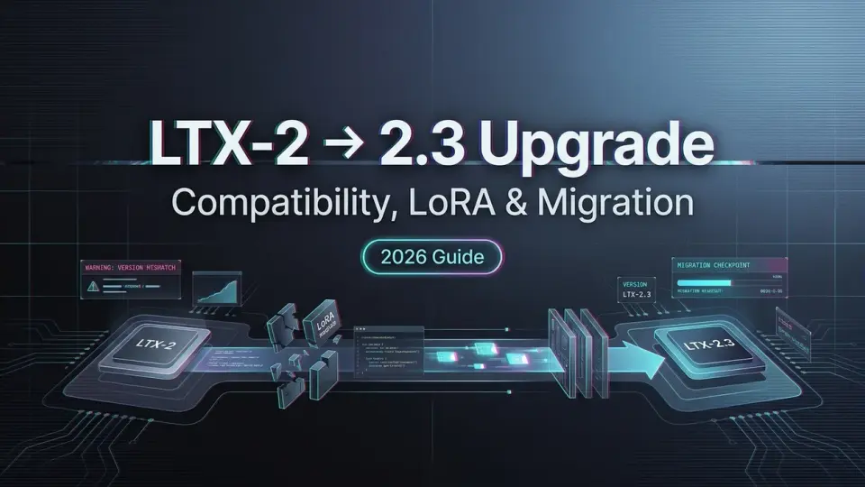 LTX-2からLTX-2.3へのアップグレード：互換性、LoRAの破損、マイグレーションガイド（2026年）