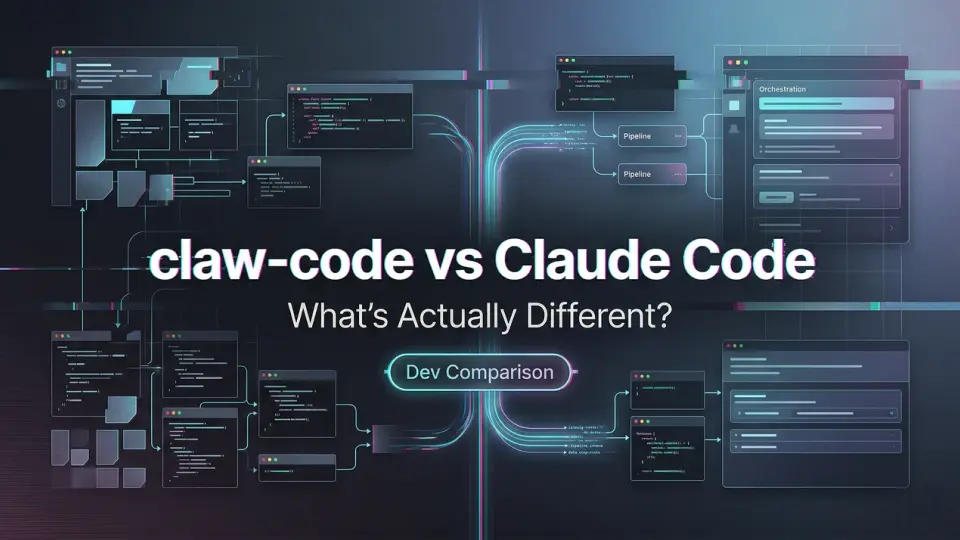 claw-code vs Claude Code：実際に何が違うのか？