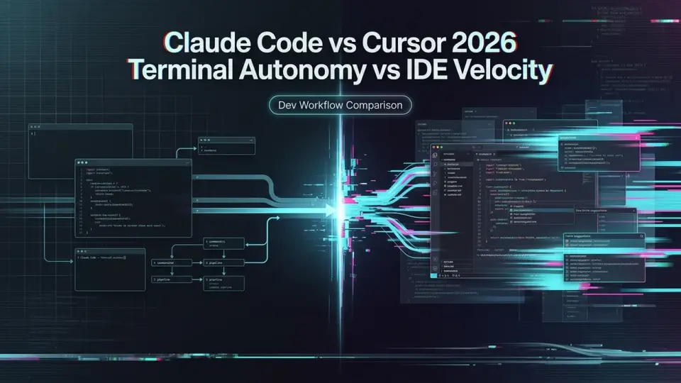 Claude Code vs Cursor 2026：ターミナル自律性 vs IDE速度