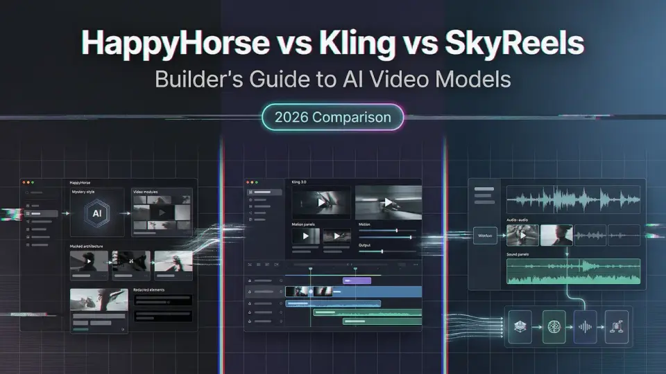 HappyHorse vs Kling 3.0 vs SkyReels V4: ビルダー向けガイド