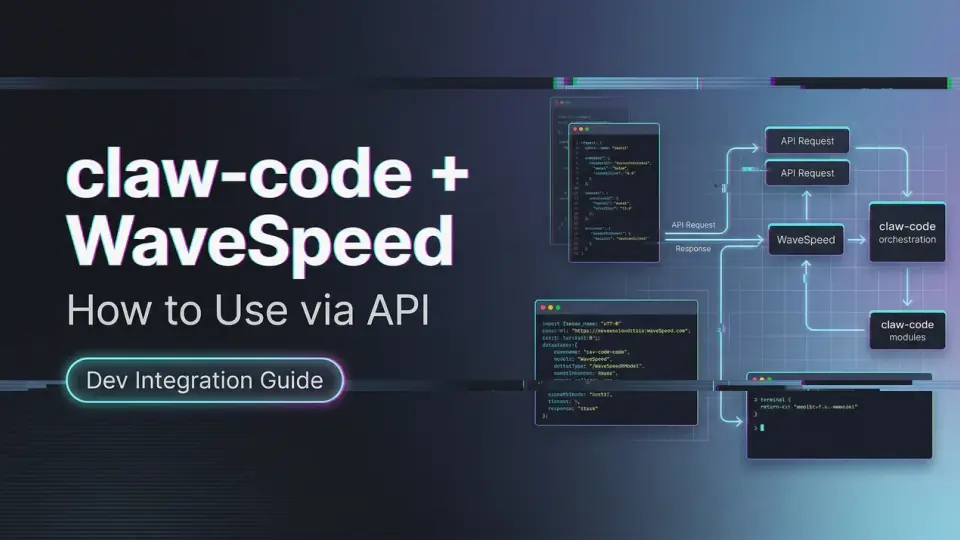 API経由でWaveSpeed AIモデルとclaw-codeを使う方法