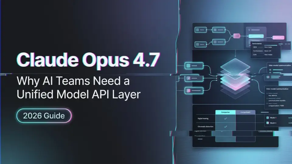 Claude Opus 4.7：AIチームに統一モデルAPIレイヤーが必要な理由