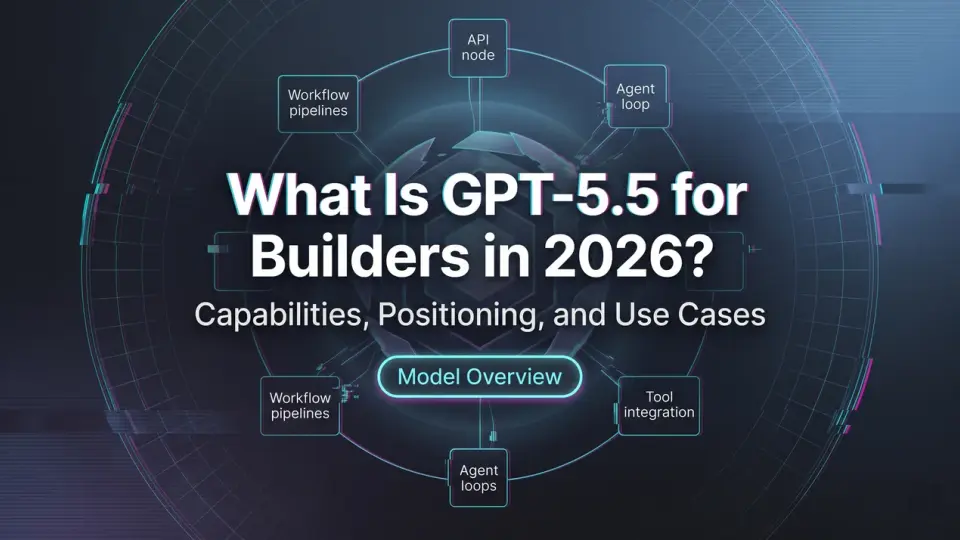 2026년 빌더를 위한 GPT-5.5란 무엇인가?