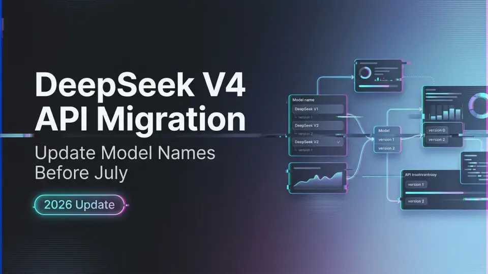 DeepSeek V4 APIマイグレーション：7月までにモデル名を更新する