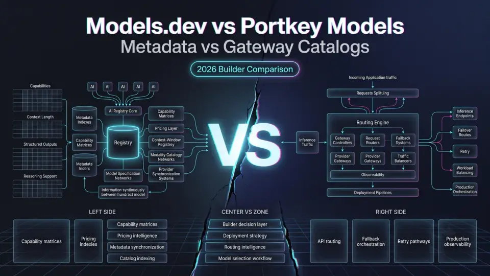 Models.dev vs Portkey Models: Metadata vs Gateway Catalogs