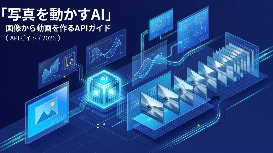 写真を動かすAI：画像から動画を作るAPIガイド